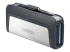 SDDDC2-256G-G46 - SanDisk Ultra Dual - USB flash drive - Right-angle