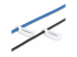 CABLE-TAG-HLWH - StarTech.com 3.5in (9cm) Cable Labels, 100 Pack White, Cable/Cord Tags (CABLE-TAG-HLWH) - Right-angle