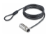 SNANOC4D-LAPTOP-LOCK - StarTech.com Nano Slot Compatible 6.6ft (2m) Cable Lock, Laptop Security - Right-angle