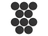 14101-45 - Jabra - Ear cushion (pack of 10) - Front