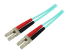 450FBLCLC5 - StarTech.com Aqua OM4 Duplex Multimode Fiber - Close up