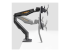 H2M1AS2-MONITOR-ARM - Startech Desk Mount Dual Monitor Arm w/ Crossbar, Up To 27" Displays - Left side