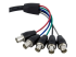 VGABNCMF1 - StarTech 1 ft. (0.3 m) VGA to BNC Cable - Close up