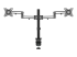 ARMDUAL3 - StarTech.com Desk Mount Dual Monitor Arm, Desk Clamp VESA Compatible Monitor Mount for up to 32 inch Displays, Ergonomic Articulating Monitor Arm, Height Adjustable/Tilt/Swivel/Rotating - Front