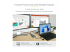 107B-USB-HDMI - StarTech.com USB to Dual HDMI Adapter, USB A/C to 2x HDMI Monitors (1x 4K 30Hz, 1x 1080p), Integrated USB-A to C Dongle, 4in/11cm Cable, Windows & macOS - Back