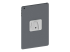 HTPLT - Compulocks HoverTab VHB Replacement Plate - Left-angle