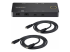 C2-H46-UC2-PD-KVM - Startech 2-Port USB-C KVM Switch, Single-4K 60Hz HDMI Monitor, Dual-100W Power Delivery Pass-through Ports, Bus Powered, USB Type-C/USB4/Thunderbolt 3/4 Compatible - Front