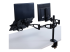 8041701 - Fellowes Professional Series Depth Adjustable Dual Monitor Arm - Back