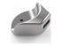 MBALDG05KL - Compulocks Ledge Lock Adapter for MacBook Air 15" M2-M4 with Keyed Cable Lock Silver - Left-angle