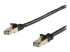 6ASPAT2MBK - StarTech.com 2m CAT6A Ethernet Cable, 10 Gigabit Shielded Snagless RJ45 100W PoE Patch Cord, CAT 6A 10GbE STP Network Cable w/Strain Relief, Black, Fluke Tested/UL Certified Wiring/TIA - Right-angle