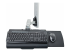 2PASTSC-WALL-MOUNT - StarTech.com Wall Mount Workstation, VESA Mount For 32" Monitors (22lb/10kg), Fully Articulating Arms For Single Monitor Mount & Keyboard Tray, Includes Desktop Computer/PC Bracket - Close up