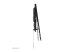 WL30-750BL16 - Neomounts LEVEL-750 - Mounting kit - Left side