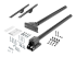 FLATPNLCEIL - Startech Ceiling TV Mount - Right-angle