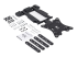 FPWARTB1M - Startech Full Motion TV Wall Mount, 32-55 inch (77lb/35kg) VESA Displays, Low Profile Universal Flat Screen TV Wall Mount, Heavy Duty Adjustable Tilt/Swivel Articulating Arm Bracket - Right-angle