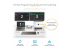 129UE-USBC-KVM-DOCK - StarTech.com Dual-Laptop USB-C KVM Docking Station, Dual Monitor 4K 60Hz DisplayPort Dock, 5-Port USB Hub, GbE, 90W/45W Power Delivery to Two Laptops, Windows/Mac, 2-Host KVM Dock - Front
