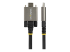 USB31CCSLKV1M - StarTech.com 3ft 1m Side Screw Locking USB C Cable 10Gbps, USB 3.1/3.2 Gen 2 Type-C Cable, 100W (5A) Power Delivery Charging, DP Alt Mode, Dual Screw Lock, USB-C to C Cord, Charge/Sync - Front