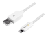 USBLT3MW - StarTech.com 3m (10ft) Long White Apple® 8-pin Lightning Connector to USB Cable for iPhone / iPod / iPad - Right-angle