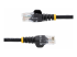 45PAT50CMBK - Startech 0.5m Black Cat5e / Cat 5 Snagless Ethernet Patch Cable 0.5 m - Multi-angle