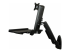 WALLSTS1 - Startech Wall Mount Workstation, Articulating Full Motion Standing Desk with Ergonomic Height Adjustable Monitor & Keyboard Tray Arm, Mouse & Scanner Holders, For Single VESA Display - Back