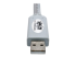 U209-006-RJ45-X - Eaton Tripp Lite Series USB to RJ45 Cisco Serial Rollover Cable, USB Type-A to RJ45 M/M, 6 ft - Close up