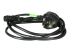 PXT101UK3M - StarTech.com 10ft (3m) UK Computer Power Cable, 18AWG, BS 1363 to C13 Power Cord, 10A 250V, Black Replacement AC Power Cord, TV/Monitor Power Cable, BS 1363 to IEC 60320 C13 Kettle Lead - Front