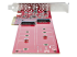 DUAL-M2-PCIE-CARD-B - StarTech.com Dual M.2 PCIe SSD Adapter Card, x8 / x16 Dual NVMe or AHCI M.2 SSD to PCI Express 4.0, Up to 7.8GBps/Drive, For 2242/2260/2280/22110mm PCIe M-Key M2 SSDs, Bifurcation Required - Right side