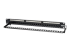 N254-024 - Eaton Tripp Lite Series 24-Port Cat6 Cat5 Patch Panel Feed Through Rackmount 568A/B RJ45 1URM TAA - Right-angle