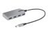 5G4AB-USB-A-HUB - StarTech.com 4-Port USB Hub, USB 3.0 5Gbps, Bus Powered, USB-A to 4x USB-A Hub with Optional Auxiliary Power Input, Portable Desktop/Laptop USB Hub with 1ft (30cm) Attached Cable - Left-angle