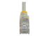 45PAT50CMGR - StarTech.com 0.5m Gray Cat5e / Cat 5 Snagless Ethernet Patch Cable 0.5 m - Close up
