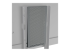 H708-BG - Heckler XL - Mounting component (device panel, PTZ camera adapter bracket) - Back