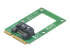 MSAT2SAT3 - Startech mSATA to SATA HDD / SSD Adapter - Left-angle