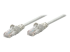 737296 - Intellinet Network Patch Cable, Cat6A, 50m, Grey, Copper, S/FTP, LSOH / LSZH, PVC, RJ45, Gold Plated Contacts, Snagless, Booted, Lifetime Warranty, Polybag - Right-angle