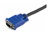 SVECONUS6 - StarTech.com 6 ft Ultra-Thin USB 2-in-1 KVM Cable - Close up