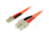 50FIBLCSC2 - Startech 2m Fiber Optic Cable - Right-angle