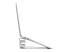 LTSTND2IN1 - StarTech.com Laptop Stand, 2-in-1 Laptop Riser Stand or Vertical Stand, Ideal for Ultrabooks & MacBook Pro/Air up to 15", Ergonomic Angled Notebook Holder for Office Desk, Silver, Aluminum - Left side