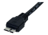 USB3AUB50CMB - StarTech.com 0.5m (1.5ft) Black SuperSpeed USB 3.0 Cable A to Micro B - Right-angle