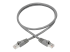 N262-002-GY - Eaton Tripp Lite Series Cat6a 10G Snagless Shielded STP Ethernet Cable (RJ45 M/M), PoE, Gray, 2 ft. (0.61 m) - Front