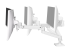 45-684-290 - Ergotron LX Pro - Mounting kit (dual direct arm) - Right-angle