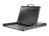 RKCONS17HD - StarTech.com Rackmount KVM Console HD 1080p, Single Port VGA KVM with 17" LCD Monitor for Server Rack, Fully Featured 1U LCD KVM Drawer with Cables & Hardware, USB Support, 50,000 MTBF - Right-angle
