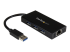 ST3300GU3B - StarTech.com USB 3.0 Hub with Gigabit Ethernet Adapter - Right-angle