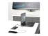 BEZ4MOD - StarTech.com Single-Module Conference Table Connectivity Box-Customizable - Left-angle