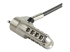 LTLOCKNANO - StarTech.com 6.5' (2m) Laptop Cable Lock, Nano Slot Compatible 4 Digit Combination Security Cable Lock, Serialized Anti-Theft Vinyl Coated Steel Cable Lock for Nano Slot Computer/Device - Close up