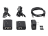 USB2004EXT100 - StarTech.com 4 Port USB 2.0 Extender Hub over Single CAT5e/CAT6 Ethernet Cable (RJ45), 330ft (100m), USB Extender Adapter, Externally Powered, 480 Mbps, Metal USB Extender Kit - Multi-angle