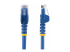 N6PATC10MBL - Startech 10m CAT6 Ethernet Cable, 10 Gigabit Snagless RJ45 650MHz 100W PoE Patch Cord, CAT 6 10GbE UTP Network Cable w/Strain Relief, Blue, Wiring is UL Certified/TIA - Front