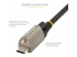 USB31CCTLKV1M - StarTech.com 3ft 1m Top Screw Locking USB C Cable 10Gbps, USB 3.1/3.2 Gen 2 Type-C Cable, 100W (5A) Power Delivery Charging, DP Alt Mode, Single Screw Lock, USB-C to C Cord, Charge/Sync - Close up