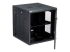 RK1224WALHM - StarTech.com 12U 19" Wall Mount Network Cabinet, 20" Deep 4 Post Hinged Locking IT Computer Equipment Enclosure with Shelf, Flexible Vented Switch Depth Data Rack Cisco 3850, 2960 Series - Left-angle