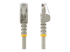 N6PATC10MGR - StarTech.com 10m CAT6 Ethernet Cable, 10 Gigabit Snagless RJ45 650MHz 100W PoE Patch Cord, CAT 6 10GbE UTP Network Cable w/Strain Relief, Grey, Fluke Tested/Wiring is UL Certified/TIA - Multi-angle