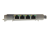 ST4000PEXPSE - StarTech.com 4 Port Gigabit PoE (Power over Ethernet) Card - Left side
