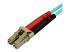 450FBLCLC7 - StarTech.com 7 m OM4 LC to LC Multimode Duplex Fiber Optic Patch Cable - Close up