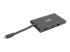 U442-DOCK3-B - Eaton Tripp Lite Series USB-C Laptop Docking Station - Left-angle
